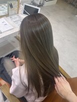 アプリバイリアン 浦和2号店(appri by Rien) ハイライト×オリーブベージュ