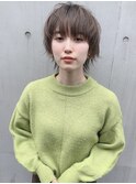 大人外ハネショートウルフ　簡単スタイリング