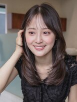 ヴィヴィッド オモテサンドウ(ViViD omotesando)&nbsp;シースルーバング 髪質改善トリートメント 顔周りレイヤー