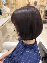アッシュ 仙川店(Ash)&nbsp;40代50代60代 艶まとまる大人の丸みショートボブ