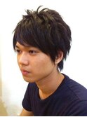 束感ナチュラルショート［スリークショートマッシュウルフ］