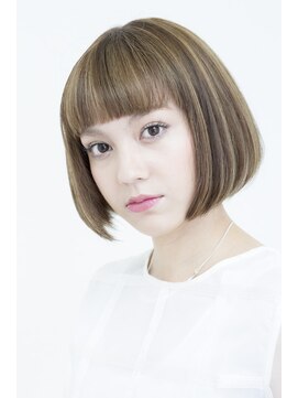 ビューティーアンドケアカロン(Beauty and Care CALON) 【銀座】ハイライトカラー　アンド　ボブスタイル