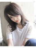 ◇大人可愛いグレージュ外ハネスタイル◇【長野市 長野駅前】