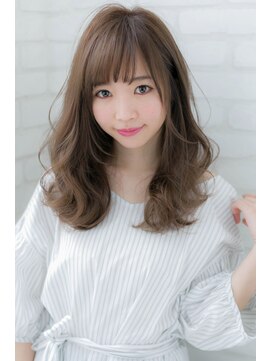 ローマ ギンザ(ROMA Ginza) 『ROMA』柔らかカール×美肌グレージュフェアリーセミロング