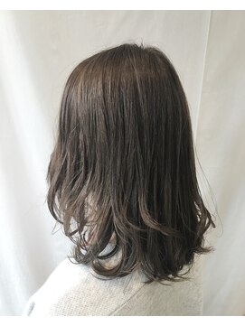 デイジー インデックスヘア 大島店(DAISY index hair) アッシュブラウン×ネイビーカラー×大人かわいい