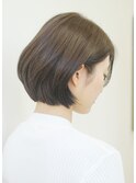 【30代40代50代】　柔らかショートボブ　30代40代50代髪型