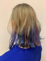 ネオヘアー 曳舟店(NEO Hair)&nbsp;裾ユニコーンカラー（曳舟）