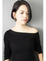 ラウンジ モリオ イケブクロ(Lounge MORIO Ikebukuro) 【morio池袋】耳掛けサイドパートショートボブ