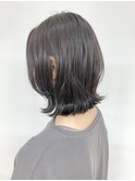結べる長さ/肩上ボブ/パッツンボブ/黒髪/大人女性/30代/40代
