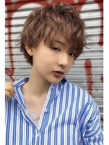 アン たまプラーザ(un)&nbsp;◆似合わせカット【大人ガーリーベリーショート】ハイトーン