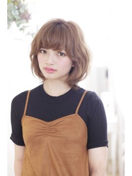 美容室 リーフ 竜南店(LeaF) シフォンウェーブでアンニュイロブ
