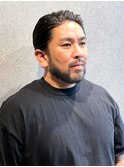 バーバーカット黒髪アップバングストリート【藤本ユースケ】0716