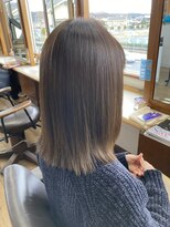 トップヘアー 玉島店(TOP HAIR)&nbsp;透明感あるチャコールアッシュ