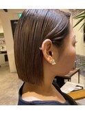 大人気カッコ可愛い切りっぱフレンチボブ