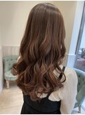 大人かわいいロングスタイル/メルティカラー