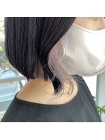 クリア(CLEAR)&nbsp;インナーカラー × ラベンダーカラー