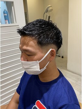 ラッシュ ポエ(rush po'e) メンズカット／フェードカット／アップバング