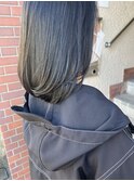 【117hairgarage】大人シンプル_長め内巻きボブ