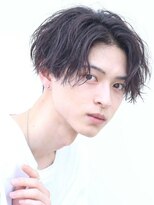 ザ サードヘアー 津田沼 annex(THE 3rd HAIR)&nbsp;センターパートツイストスパイラル［津田沼駅/メンズ/学割U24］