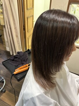 ヘアーアンドビュー ティーリタ 蕨(RITA) 冬カラー◎シークレットハイライトでミルクブラウン