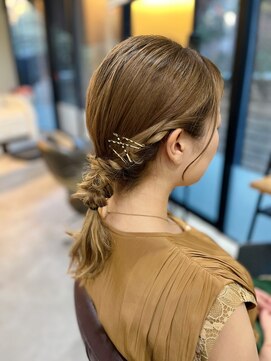ジラ ヘアアンドメイク(girra HAIR&MAKE) カジュアルアレンジ