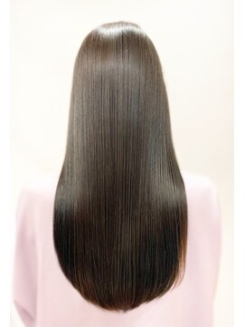 カーサインフィニテイ Hair Design caRsa INFINITY 髪質改善 美髪 ビターブラウン 極艶ストレート