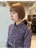 【森千晶】透明感ミルクティーブラウン/似合わせショートボブ