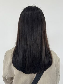 ミュゼプリュム(Musee plume) 地毛風曲がるストレート