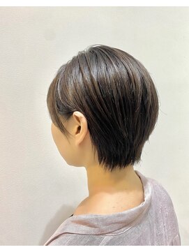 ネウィ ジャム 町田(newi JAM) 耳かけショート/丸みショート/ショート/アッシュブラウン