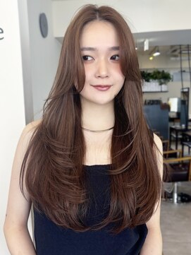 コート 表参道(Cote) Cote 美髪/ダークアッシュ/セミディ/シアーカラー/レイヤーヘア