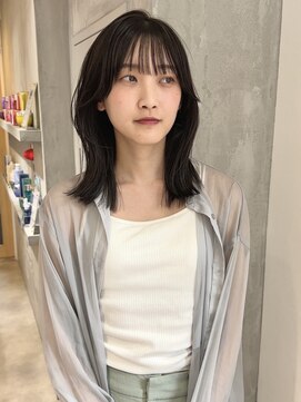 ヨーク(YOKE) 【YOKE】アッシュオリーブグレーベージュグレージュカラー