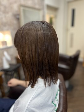 ヘアー クリアー 牟礼本店(hair clear) 切りっぱなしボブ
