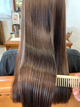 モク 神戸元町店(MOK) 【髪質改善酸性ストレート】