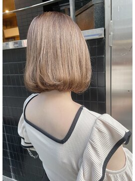 カノイ(KANOI) ミルクティーベージュ＋ボブ