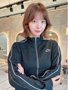 ロンド ラマ 岐阜(Lond bla-ma) ブリーチ ダブルカラー ボブ2041127