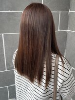 カミソメヤイロドリ(髪染やIRO-D-ORI)&nbsp;うるツヤ　ダークブラウン　ストレートロング　ツヤ髪　美髪