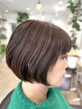 プラウドヘアー(Proud hair) エアリー感垢抜けショートボブstyle