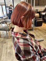 ヘブンリー(heavenly)&nbsp;バレイヤージュ/ボルドーオレンジ/オレンジベージュ/レッド