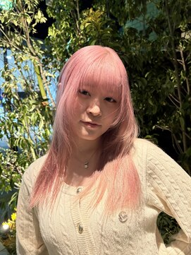 ヘアーデザイン アルエ(HAIR×design ARUE) 【riki_hair】ice clear pink