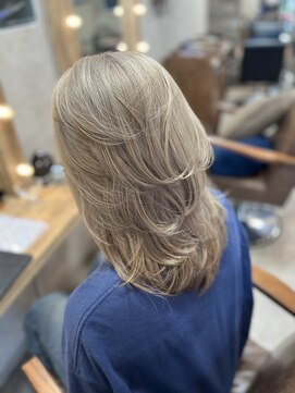 リエンス(RIENS) 【RIENS】ミルクティーベージュ×馬越麗奈『ブリーチ』