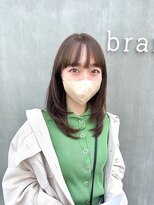 ブランチヘアー(branch hair)&nbsp;レイヤースタイル×オリーブグレージュ