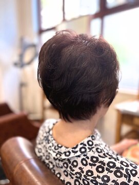 クロス(CROSS) ひし形/白髪染め/70代80代/ミセスヘア