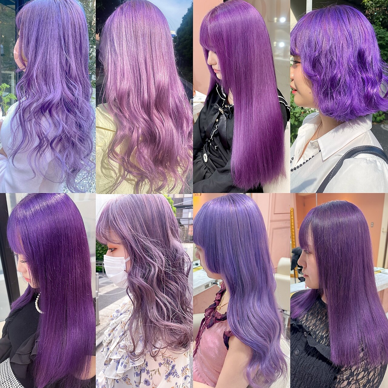 2025年-2026年冬】ラベンダーカラーの髪型・ヘアアレンジ｜人気順