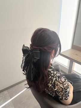 サロウィン 大宮Crest店(SALOWIN) ゆるふわハーフアップ♪