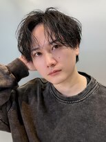 ジーナ 天神(Zina)&nbsp;センターパート/シャドウパーマ【メンズサロンZina天神】