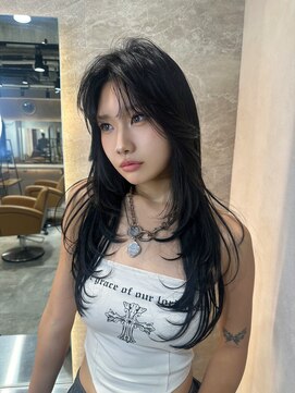 ロンド ルージュ 銀座店(Lond rouge) オリーブグレー/グランマッシュ/ココアベージュ/レイヤーカット