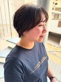 アンドアイ(i) ショートにニュアンスパーマは激きゃわです!