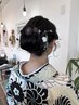 【着付け】卒業式袴着付け＋ヘアセット　月曜日．火曜日もOk
