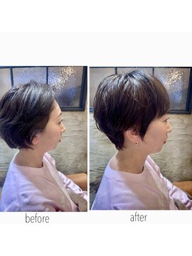 シック(CHIC) 丸みシルエットの大人ショート