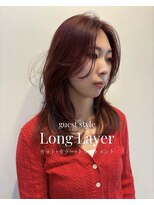 カノエ 山口小郡店(canoe)&nbsp;ロングレイヤー×ボルドー